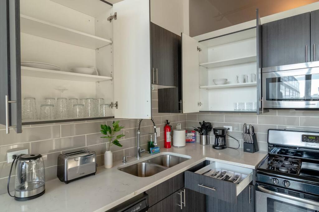 Chicago 2Br Suite Perfect For Convention And Business Trips Near Mccormick Place, Arena, Soldier Field And Grant Park Εξωτερικό φωτογραφία